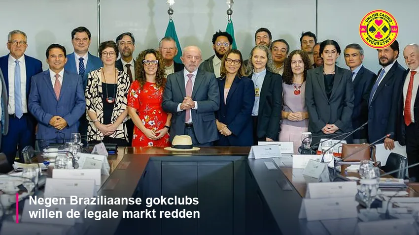 Lula Overleg Braziliaanse Goksector